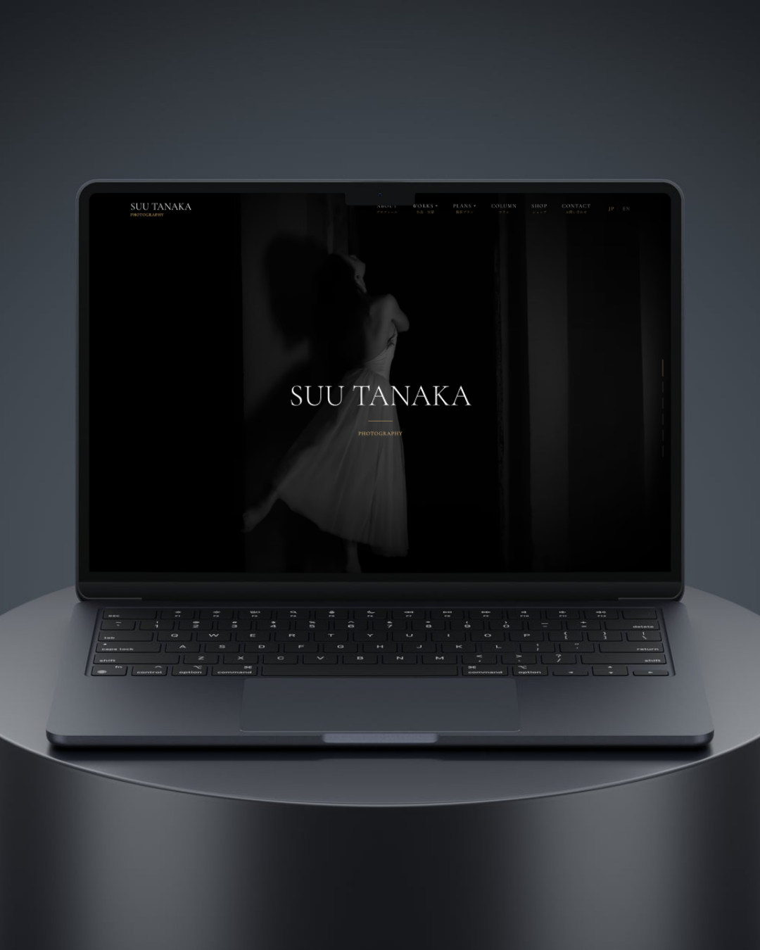 田中雛羽様 ポートフォリオサイト制作事例 - Ballet Pass Web